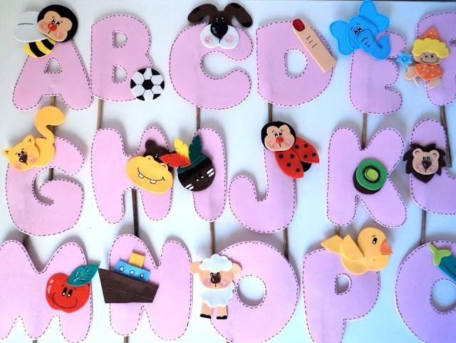Como Montar um Alfabeto de EVA Criativo para a Sala de Aula