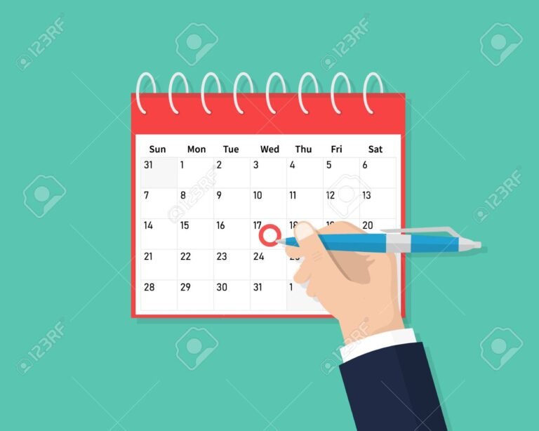 Quantos dias depois do aviso prévio trabalhado eu recebo meu pagamento 13 calendario marcando dias de pagamento