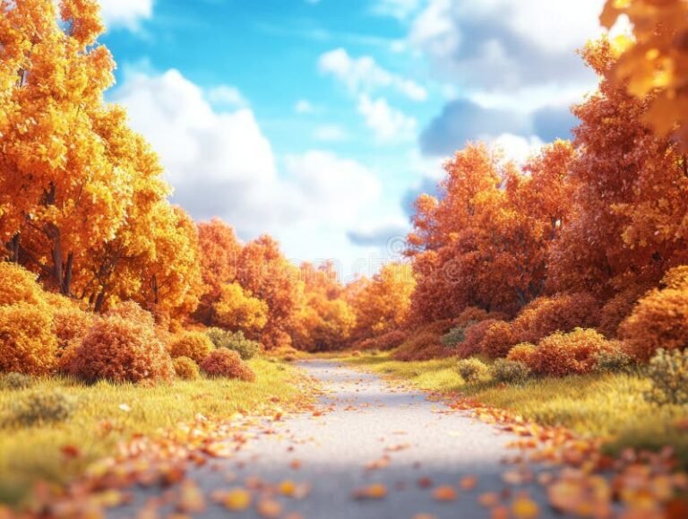 Como Se Escreve "Dia a Dia" Corretamente na Língua Portuguesa 4 caminho sereno na natureza ao amanhecer