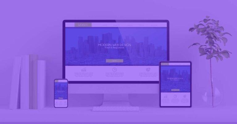 Como Criar Uma Landing Page Que Converta Alto E Atraia Clientes 16 computador com design de landing page