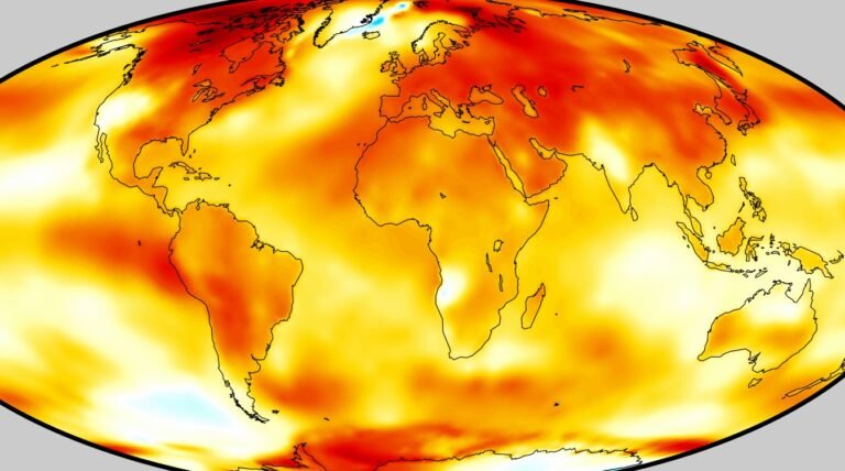 globo terrestre com clima extremo visivel