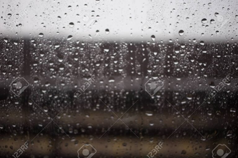 Como a Chuva Pode Inspirar Reflexões Profundas em Nossa Vida 2 gotas de chuva em uma janela embacada
