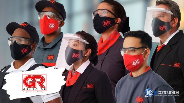 grupo de segurancas em acao profissional