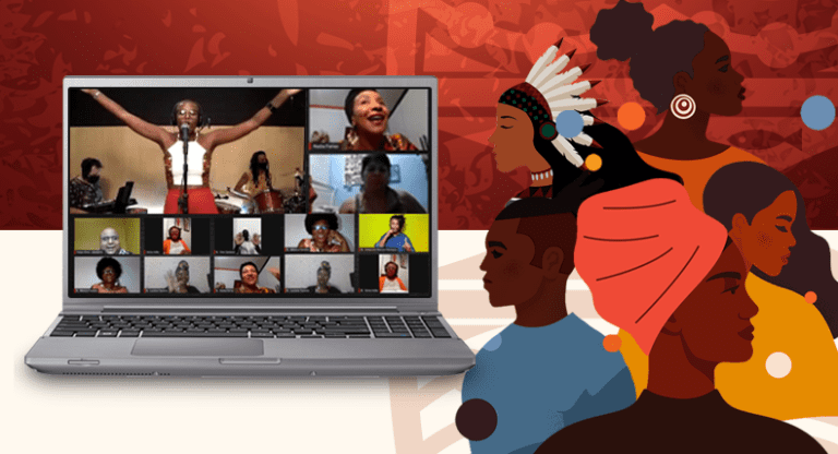 grupo diverso debatendo ideias animadamente