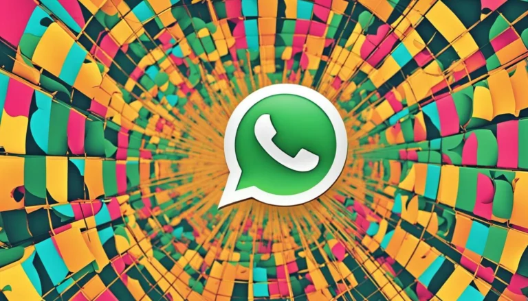 icone do whatsapp em um fundo colorido