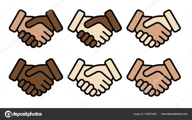 ilustracao de maos se unindo em parceria