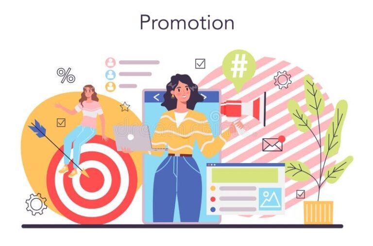 Como Funciona o Bing Ads e Como Posso Usá-lo Para Meu Negócio 27 ilustracao do conceito de anuncios online