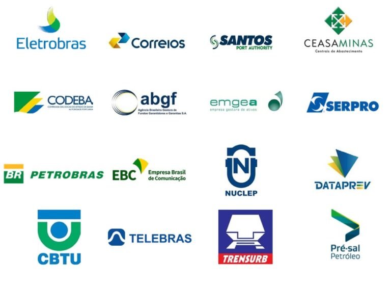 logotipo de uma empresa estatal brasileira