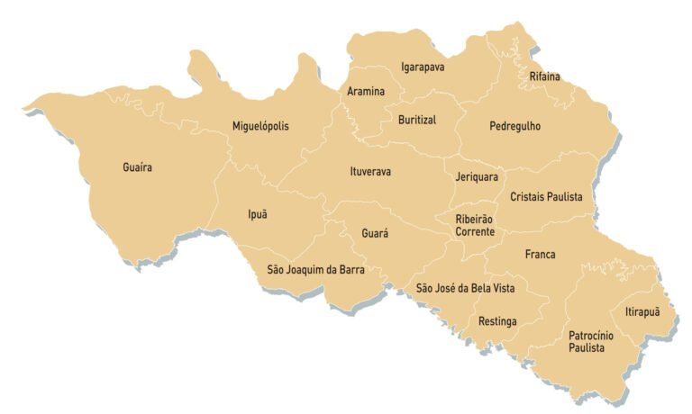 Onde encontrar a Farmácia dos Trabalhadores em Franca - SP 18 mapa da cidade de franca sp