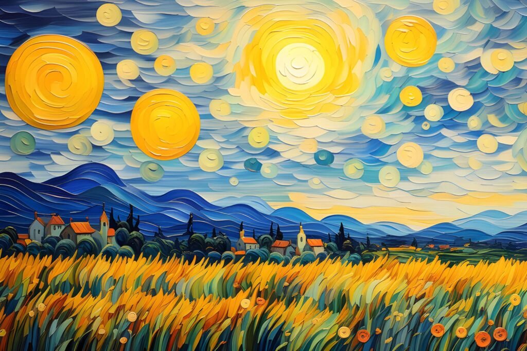 O que significa "não confunda a grande obra do mestre" 1 mestre pintando uma grande obra prima