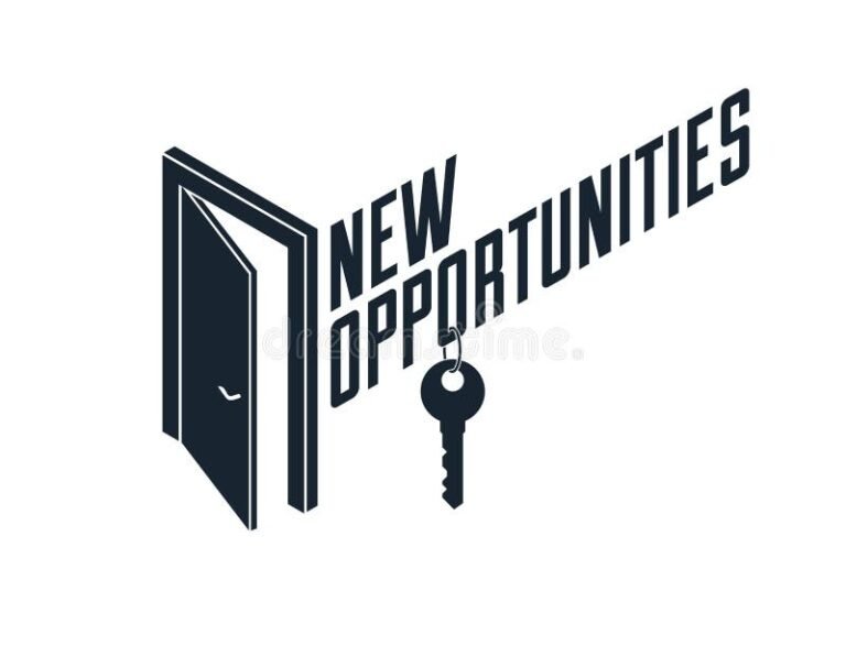 porta entreaberta simbolizando novas oportunidades