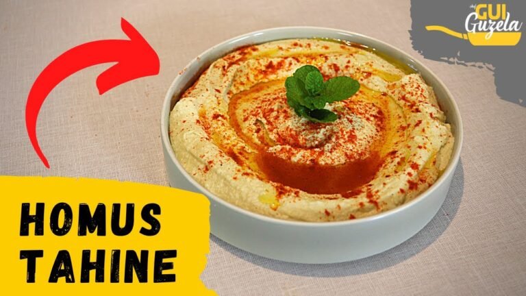 receita de pratos arabes com pasta de gergelim