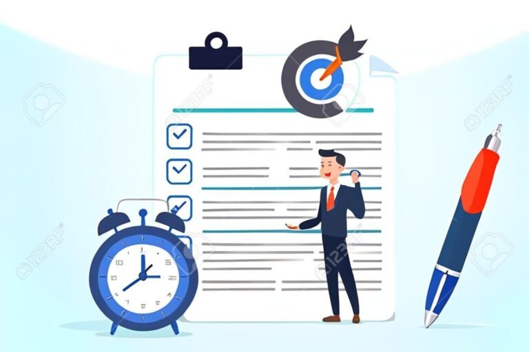 relogio com calendarios e documentos de trabalho