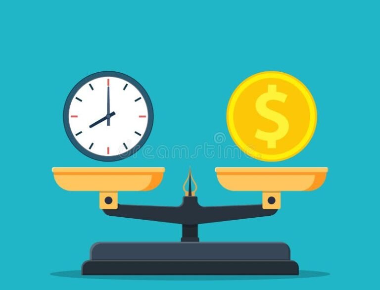 relogio com dinheiro simbolizando transferencia