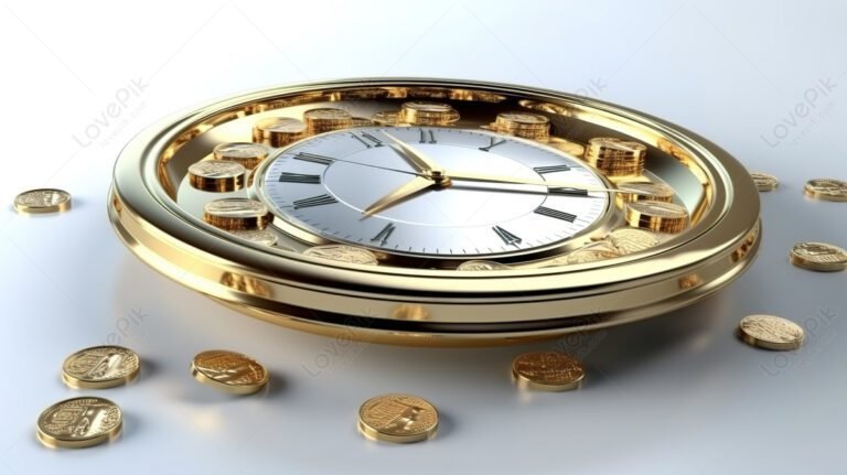 Como calcular o valor da hora trabalhada de forma simples e eficaz 24 relogio com simbolos de dinheiro ao redor