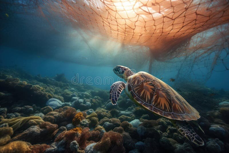 Como é a vida das tartarugas marinhas em seu habitat natural