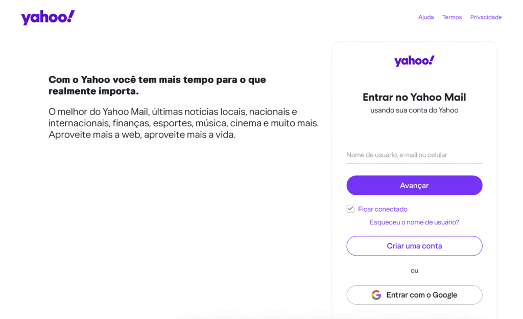 Como Fazer para Entrar Direto no Seu Yahoo Mail Sem Complicações 5 Como Fazer para Entrar Direto no Seu Yahoo Mail Sem Complicações