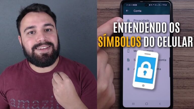 um cadeado sobre um smartphone