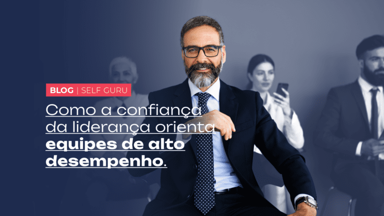 um lider orientando sua equipe com confianca