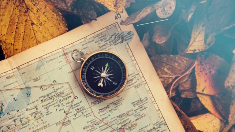Como Ajudar Pessoas Que Não Sabem O Que Querem Para A Vida 11 uma bussola apontando para o horizonte