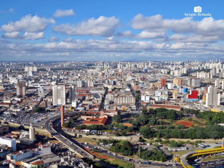 vista panoramica dos bairros de sao paulo